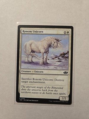 Ronom Unicorn - Foundations Jumpstart - LP - Common - Creature