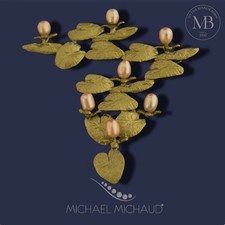 Michael Michaud Water Lilies Brooch Handcast ...