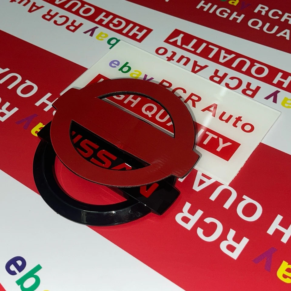 For NISSAN 370Z 03-2016 VERSA REAR12-17 62890-CD000 Front & Rear Grille Emblems Foto 4 de 4