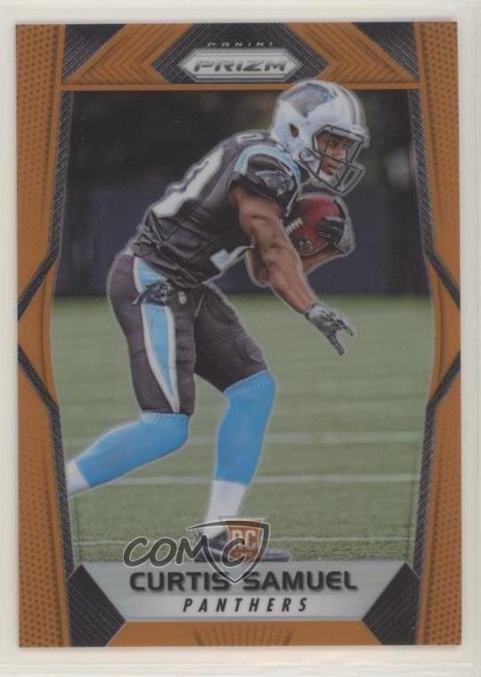 2017 Panini Prizm Rookies Orange Prizm 112/275 Curtis Samuel #221 jc3