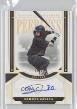 2024 National Treasures Peerless Signatures Holo Gold /10 Samuel Zavala Auto