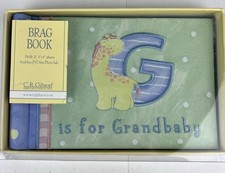 C.R. Gibson Zoophabet Grandma  s Brag Book G Is For Grandbaby Holds 20 4x6 Photos