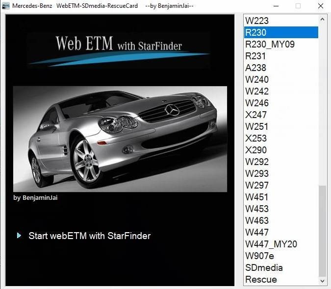 Diagnostic laptop scanner For Mercedes Xentry Til 2024 DAS EPC WIS
