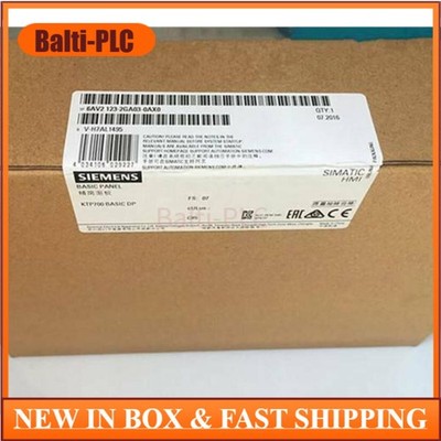 New Siemens 6AV2123-2GA03-0AX0 6AV2 123-2GA03-0AX0 SIMATIC HMI, KTP700 Basic DP