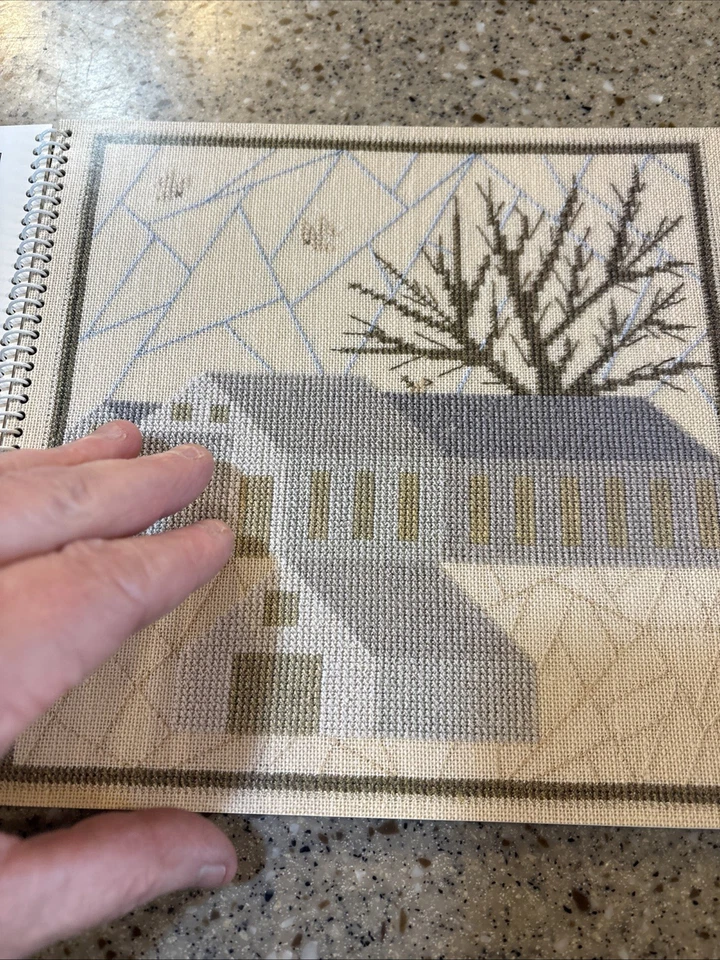 Rare 1986 - Haandarbejdets Fremme - Cross stitch Calendar Book by EDITH HANSEN - Image 3 of 4