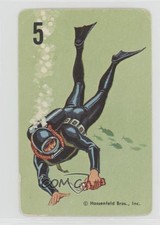 1965 Whitman GI Joe Card Game Green GI Joe #5 2k3