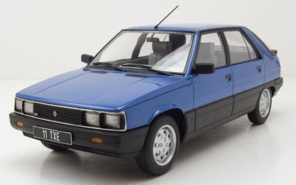 Modelcar, Renault 11 Gtl, Baujahr 1985, Metallicblau, 1/18, MOD18591-image