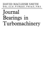 Rodamientos de diario en turbomaquinaria por David MacLeish. Libro de bolsillo Smith (inglés)