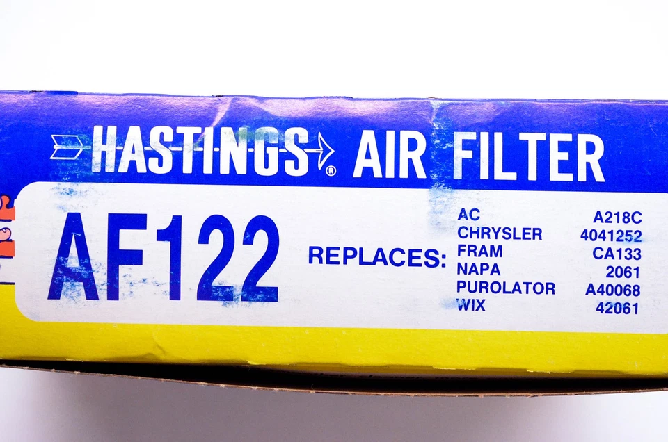 Hastings AF122 空气过滤器 NOS — 第 3/3 张图片