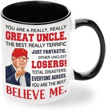Uncle Gifts - Christmas Gift From Niece Nephew - 11 Ounces, uncle