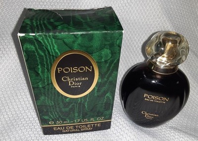 Christian Dior Poison Eau de Toilette 50 ml / 1.7 oz Fragrance Natural Spray