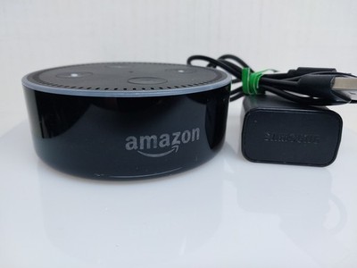 Amazon Echo Dot (2nd Generation) Smart Speaker Black RS03QR EU L-2338 *Reset*