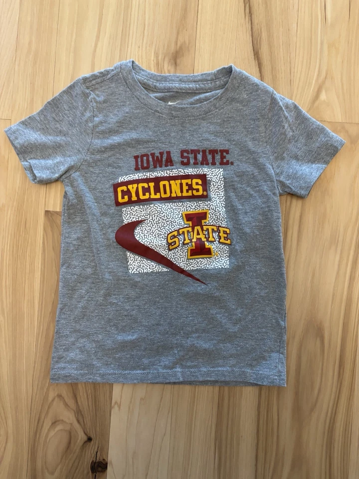 Toddler 2T /3T Nike Iowa State Cyclones T-shirt Tee NCAA BIG 12: Light Wear - Image 3 of 4