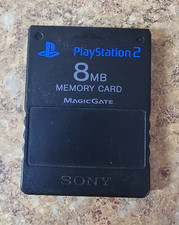 Sony PlayStation 2 PS2 Official OEM MagicGate 8mb Memory Card Genuine SCPH-10020