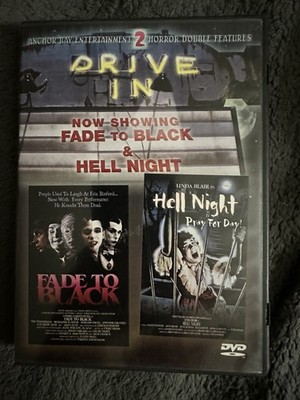 Fade to Black/Hell Night (DVD, 2003) Anchor Bay Drive-In 2-Pack