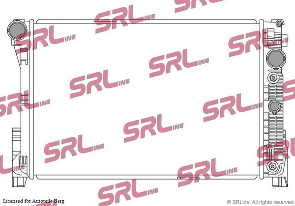 SRLine WasserküHler FüR Mercedes S212 W212 A207 C207 C218 X204 C204 S204 W204-image