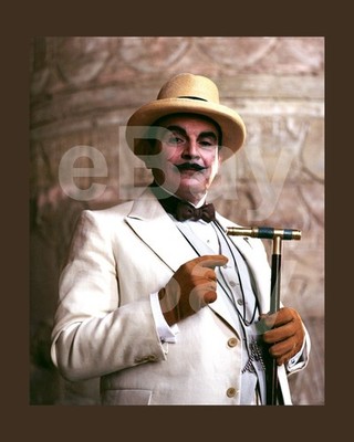 Poirot (TV) David Suchet ''Agatha Christies Hercule Poirot'' 16x12 Foto Poster