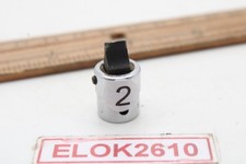 Snap-on TM82 1/4" Drive Flat/Slotted Stubby Socket Bit Driver USA