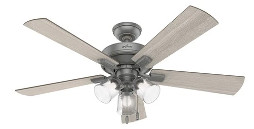 Hunter Fans - Crestfield 52 Inch Ceiling Fan with LED Light Kit and Pull - Picture 1 of 4