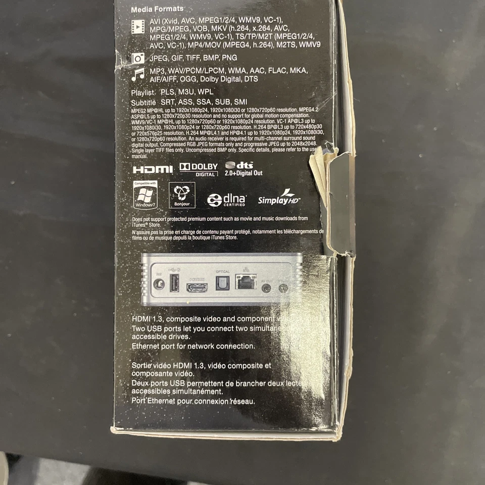 WD TV Live Plus 1080p HD Media Player - Image 4 of 4