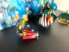 LEGO Atlantis Angler Attack 7978 Complete Set with Minifigures, Manual & Box