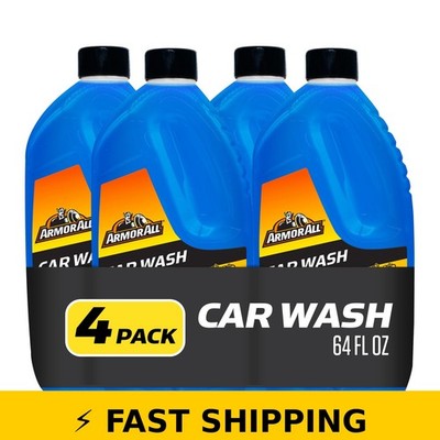 Armor All Foam Action Car Wash Soap 64 Oz - Pack of 4
