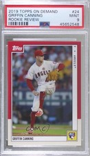 2019 Topps On Demand Rookie Review /861 Griffin Canning #24 PSA 9 MINT 1c7