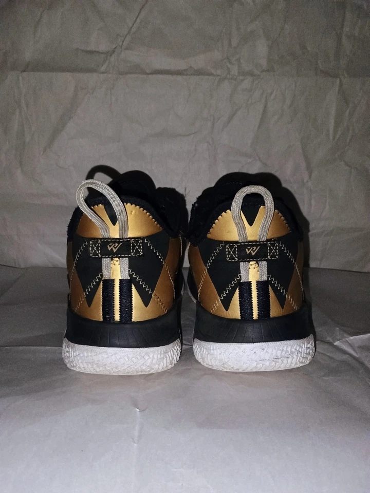 Nike Jordan One Take 2 Hombres Zapatos Negro Metálico Dorado Tenis CW2457-007 talla 11 Foto 4 de 4