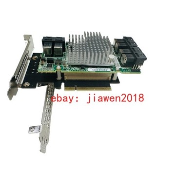 MR3224 OCP LSI SAS3224 9305-24i 12G SAS PCIe x8 HBA IT Mode + OCP To PCIE Card