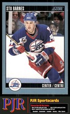 Stu Barnes 1992-93 Score Canadian #319 Winnipeg Jets
