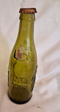 Guiness 1953 Coronation year Vintage Empty bottle 8" high 2.5" diameter