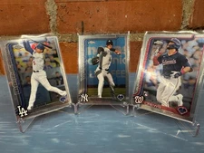 2025 Topps Chrome Baseball Base #1–#150 • YOU PICK Player • FREE SHIPPING • NM/M