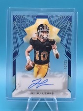 Julian JuJu Lewis /5 Auto 2025 Leaf Trinity Clear RC Rookie Colorado Buffaloes
