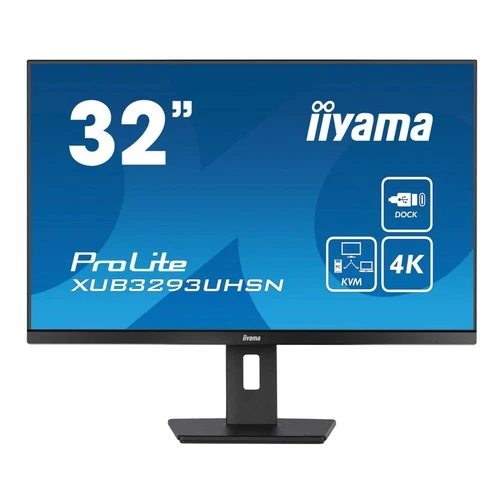iiyama ProLite XUB3293UHSN-B5 32-inch 4K Ultra HD IPS Monitor