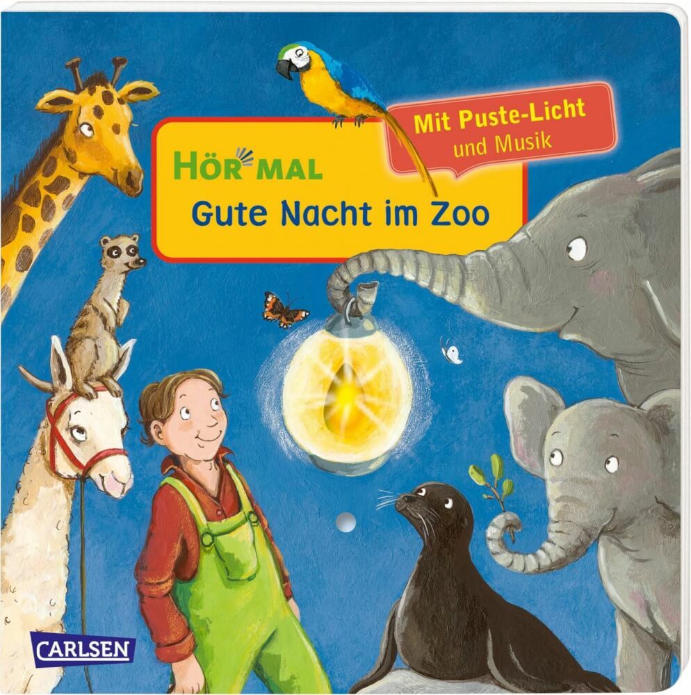 Hör Mal (soundbuch): Mach Mit - Pust Aus: Gute Nacht Zoo