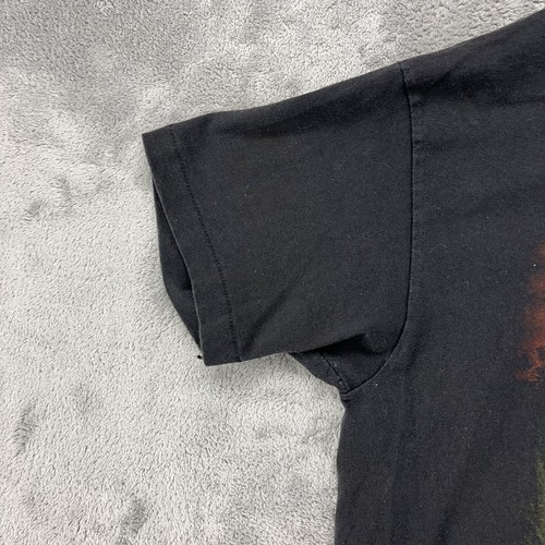 Vintage Jurassic Park Shirt Boys Large Black Movie T Rex Single Stitch USA Hanes - Picture 10 of 15