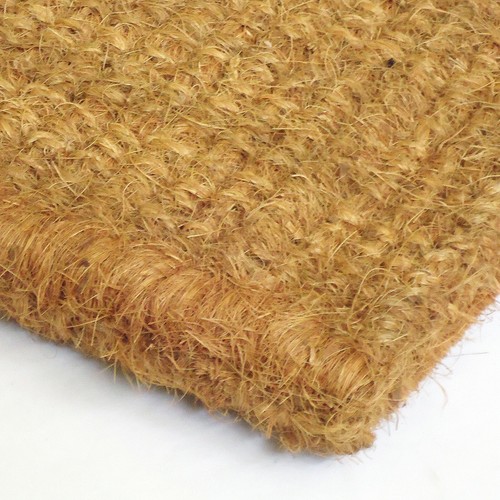 Half Round Heavy Duty Coir Mat - Single Picture Frame (22" x 36") Monogram "O" - Picture 5 of 5