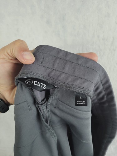 Cuts AO Jogger Men Size Large Gray MB10342N Soft Stretch 34x29.5 - 第 12/14 張圖片