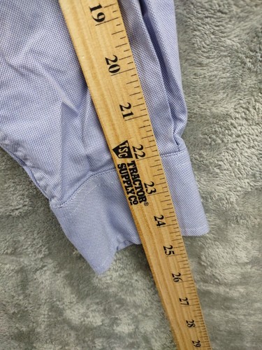 Bobby Jones Button Up Golf Dress Shirt Men’s Med Light Purple Cotton Long Sleeve - Picture 10 of 12