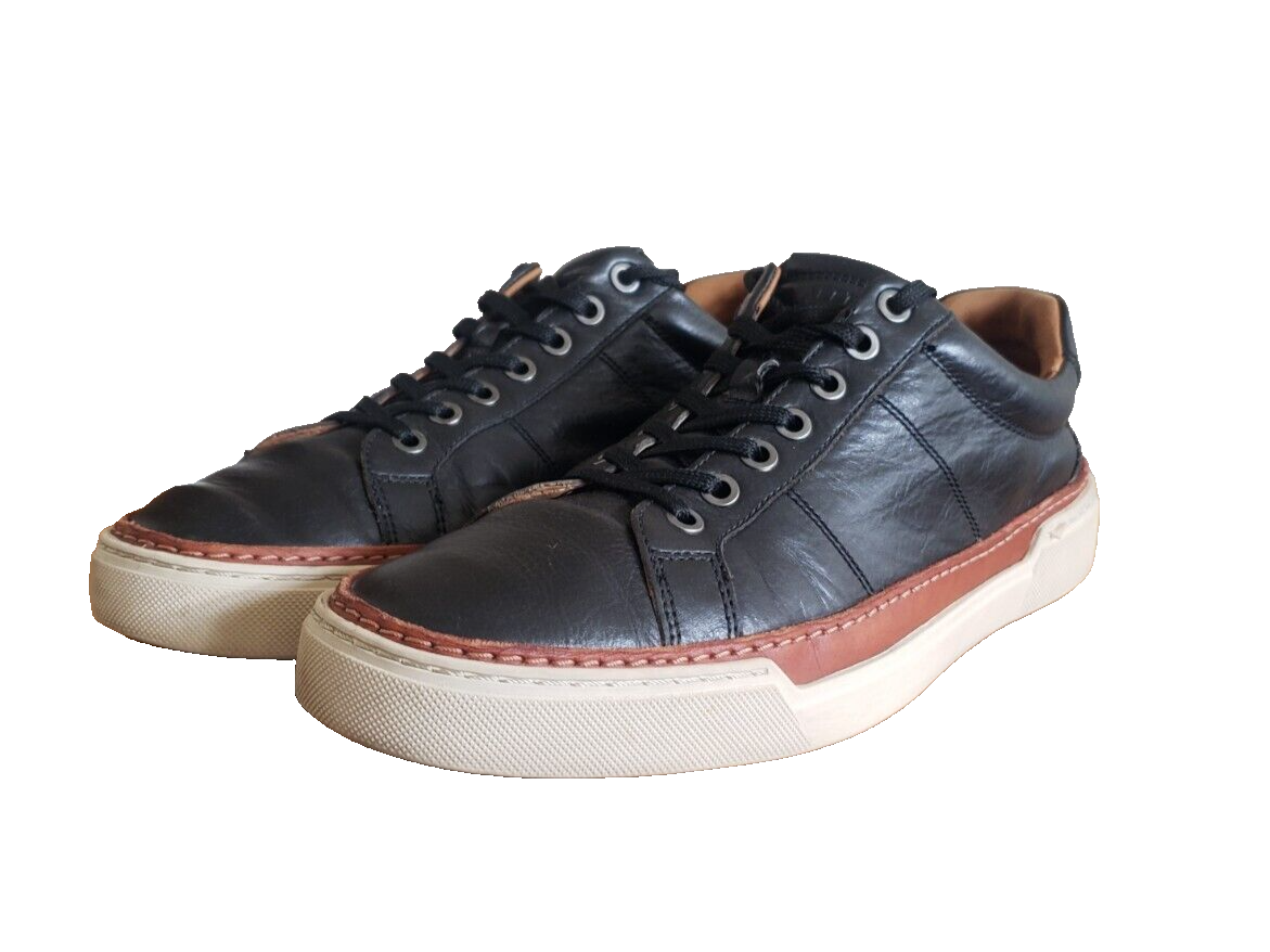 SAOLA Sneakers casual Allen Edmonds Porter City Derby da uomo 9 5 D in pelle nera marrone