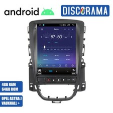 AUTORADIO ANDROID 4/64GB OPEL ASTRA J VAUXHALL 2009-2015 STEREO STILE TESLA 9.7"
