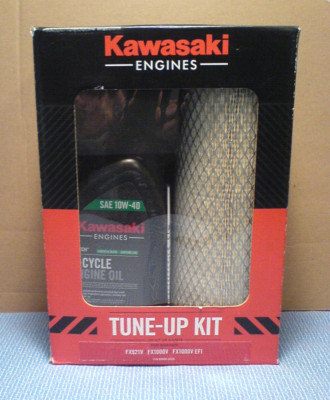 KAWASAKI ENGINE TUNE UP KIT OIL, GAS, AIR FILTER, SPARK PLUGS  NEW OEM  IH-TOP