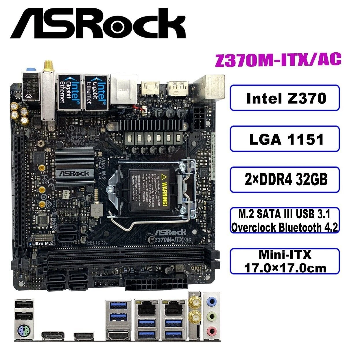Mini itx hotsell socket 1151