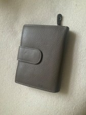 Portafoglio in pelle "Altromercato" portamonete porta carte-monete-banconote