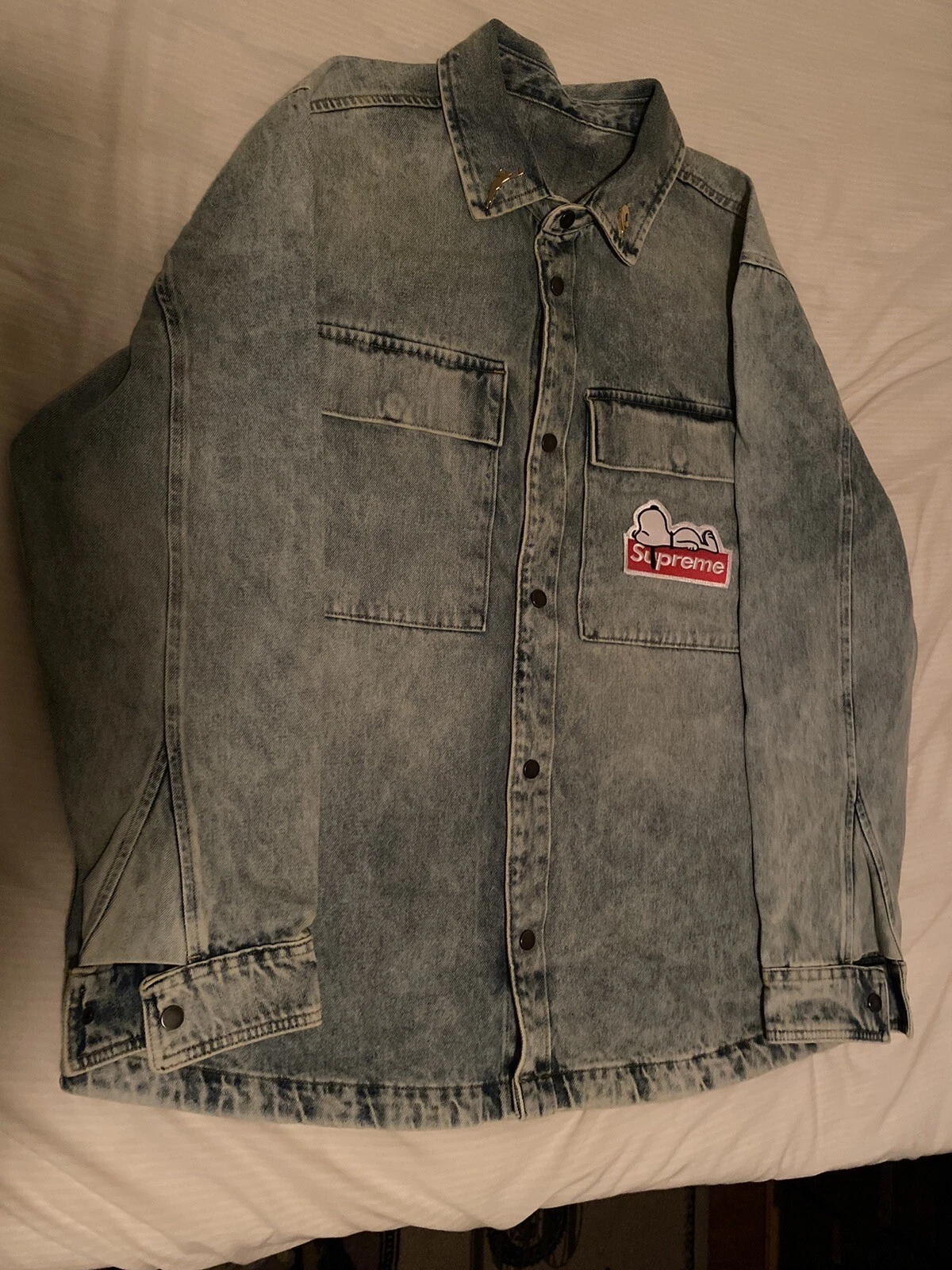 Veste suprême personnalisée (lourde haute qualité) « Good Vibes » Ed. taille cousue (L)