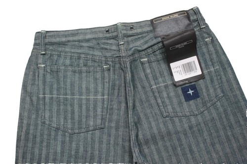 STONE ISLAND/OLD EFFECT CARGO PANTS/Jeans/Size 30/Cotton/Black