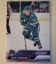 2023-24 Upper Deck Series 1 Daniil Gushchin Young Guns San Jose Sharks #239