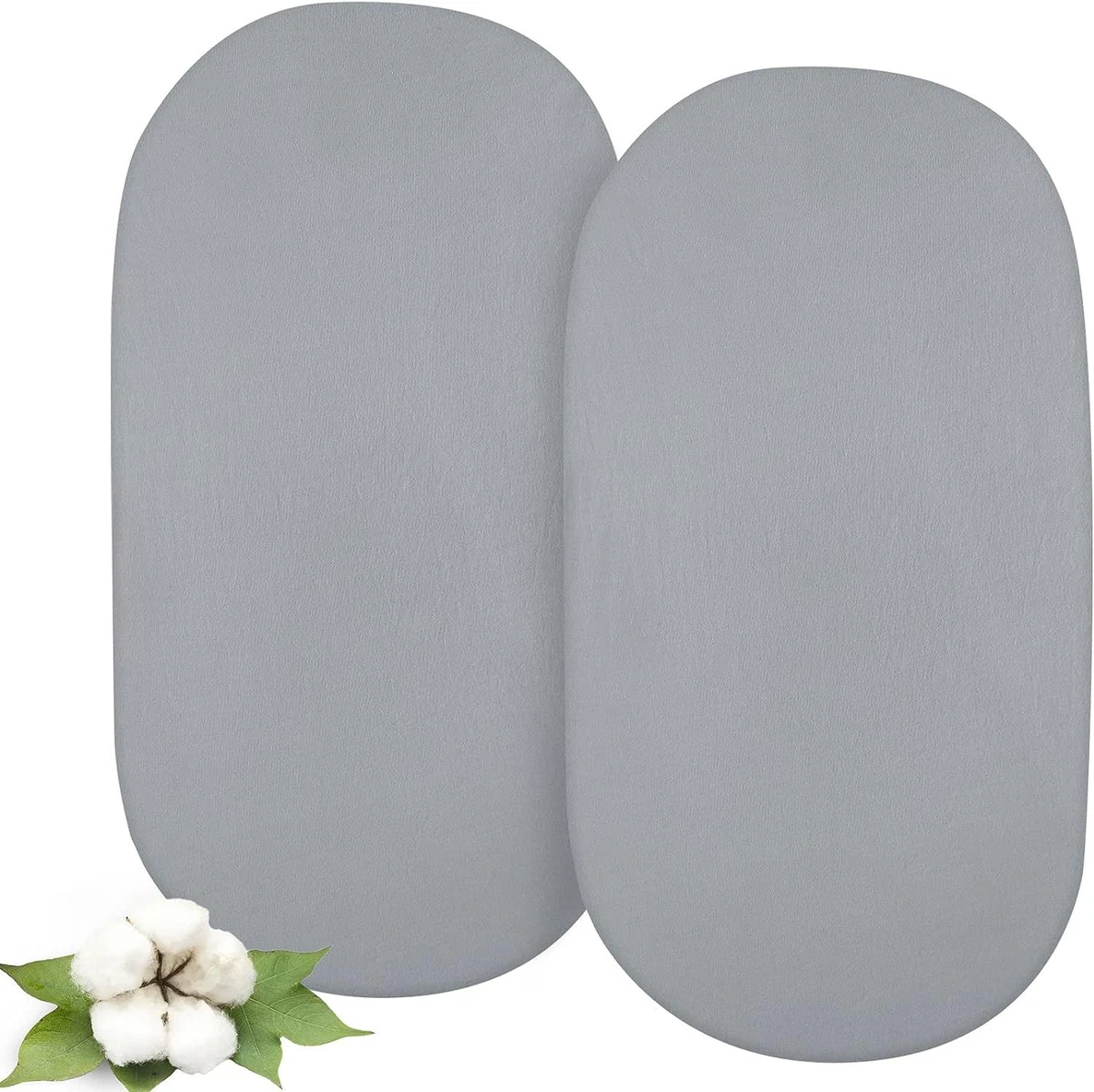 Bassinet Sheets for Dream On Me Karley SNOO Smart Sleeper Gray