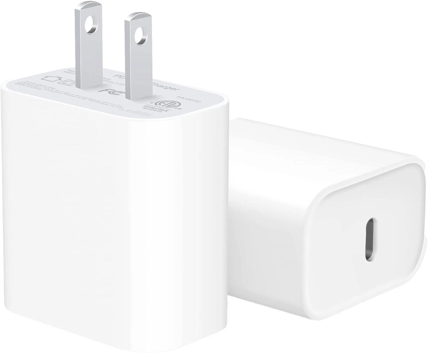 USB-C Cargadores de pared de teléfono celular para Apple iPhone 8
