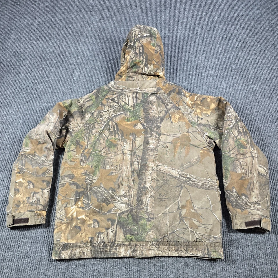 Realtree Jacket Mens Medium Realtree Camo Full Zip Hooded Hunting Insulated - Image 2 of 4